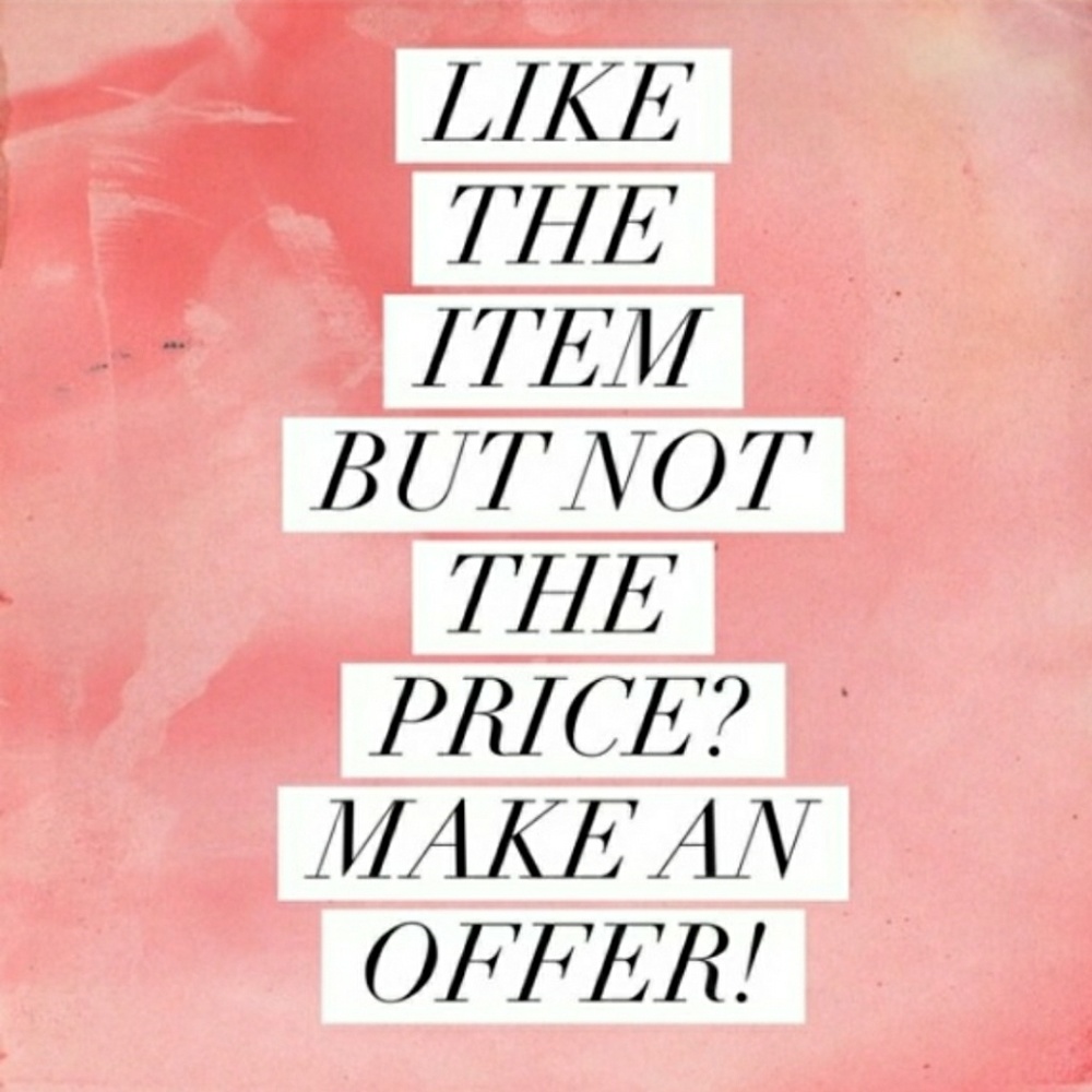 All Offers Welcome!!